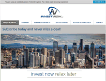 Tablet Screenshot of investnow.net